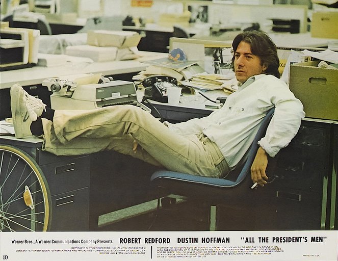 Todos los hombres del presidente - Fotocromos - Dustin Hoffman
