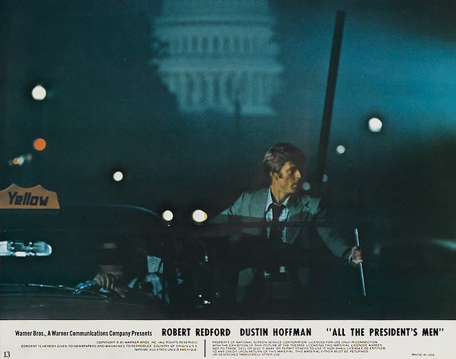 All the President's Men - Lobbykaarten - Robert Redford