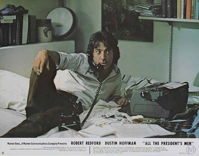 Todos los hombres del presidente - Fotocromos - Dustin Hoffman