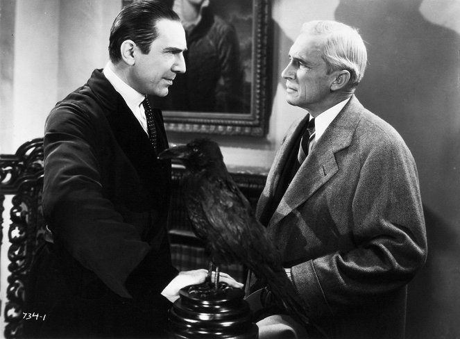 O Corvo - Do filme - Bela Lugosi, Samuel S. Hinds