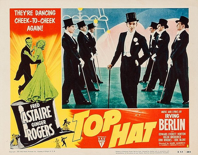 Top Hat - Lobby Cards