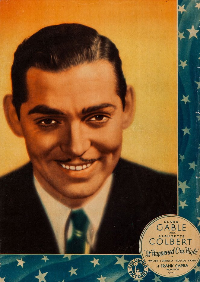 Ich noce - Lobby karty - Clark Gable