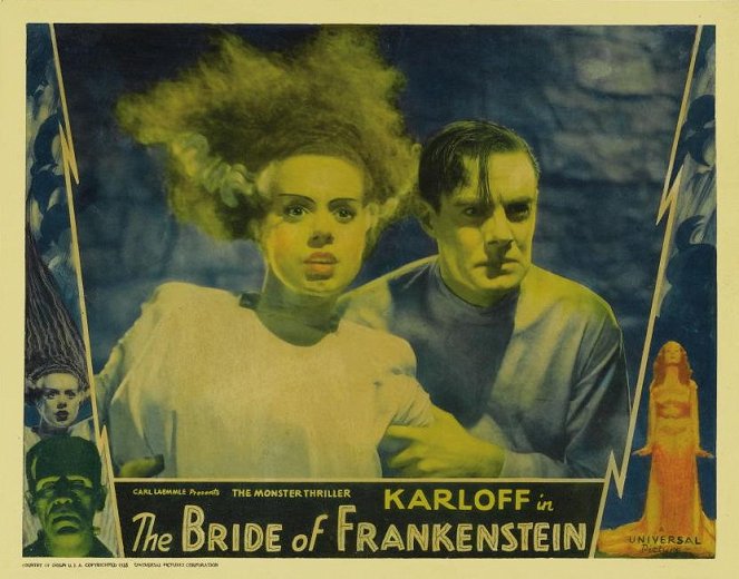 Frankensteins Braut - Lobbykarten