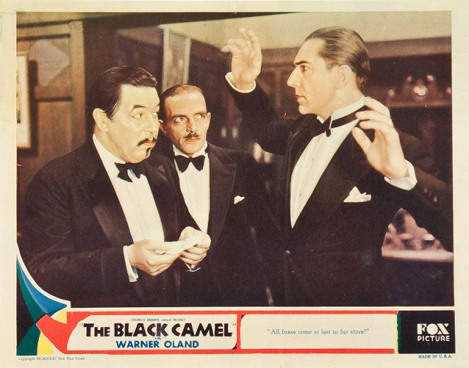 The Black Camel - Lobby Cards - Warner Oland, Bela Lugosi