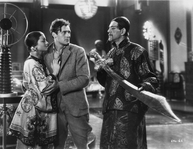 La máscara de Fu Manchú - De la película - Myrna Loy, Charles Starrett, Boris Karloff