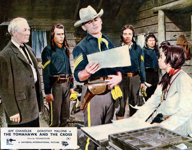 The Tomahawk and the Cross - Lobby Cards - Ward Bond, Jeff Chandler