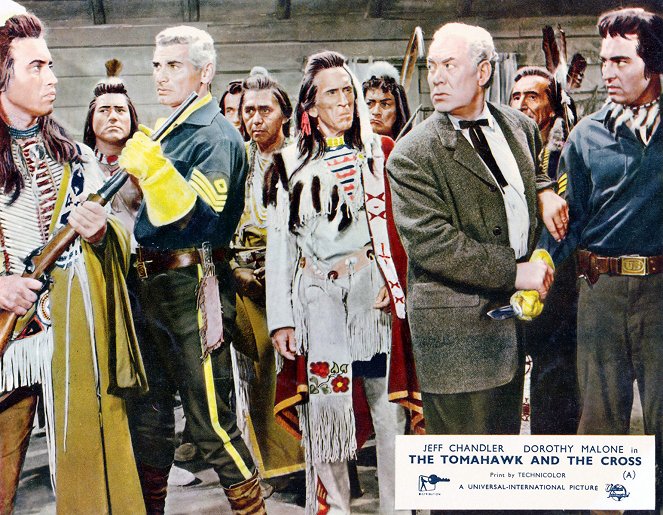 The Tomahawk and the Cross - Lobby Cards - Jeff Chandler, Ward Bond