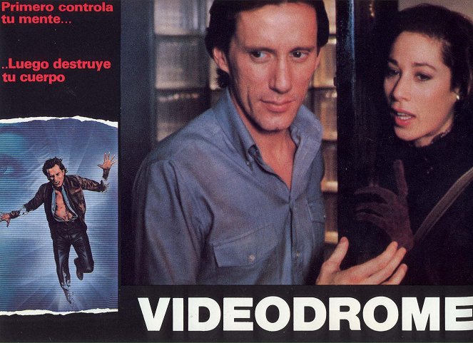 Videodrome - Lobbykaarten - James Woods, Julie Khaner