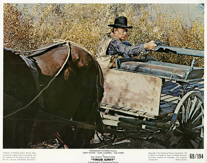 De eenogige sheriff - Lobbykaarten - John Wayne
