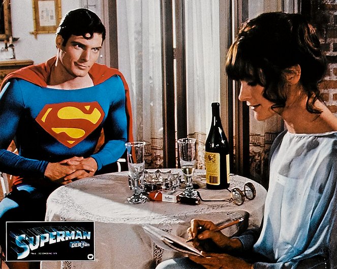 Superman - A mozifilm - Vitrinfotók - Christopher Reeve, Margot Kidder