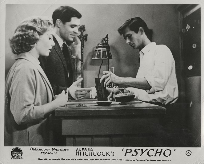Psychoza - Lobby karty - Vera Miles, John Gavin, Anthony Perkins