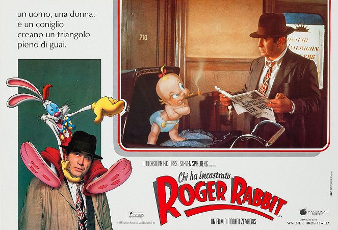 Who Framed Roger Rabbit - Lobby Cards - Bob Hoskins