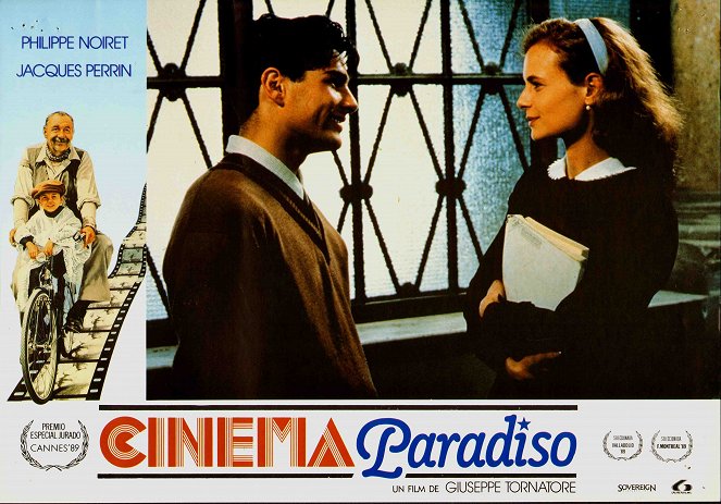 Cinema Paradiso - Cartes de lobby - Marco Leonardi, Agnese Nano