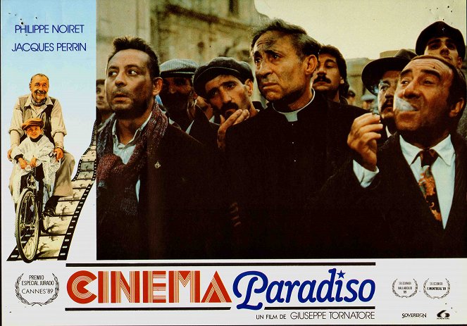 Cinema Paradiso - Lobbykarten - Leopoldo Trieste, Enzo Cannavale