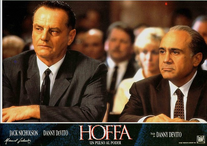 Jimmy Hoffa - Lobbykarten - Jack Nicholson, Danny DeVito