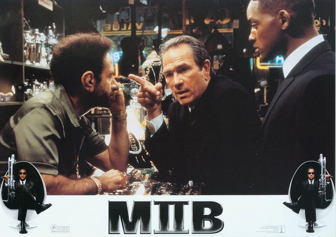 Men in Black 2 - Lobbykarten - Tony Shalhoub, Tommy Lee Jones, Will Smith