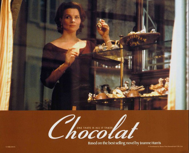 Chocolat - Ein kleiner Biss genügt - Lobbykarten - Juliette Binoche