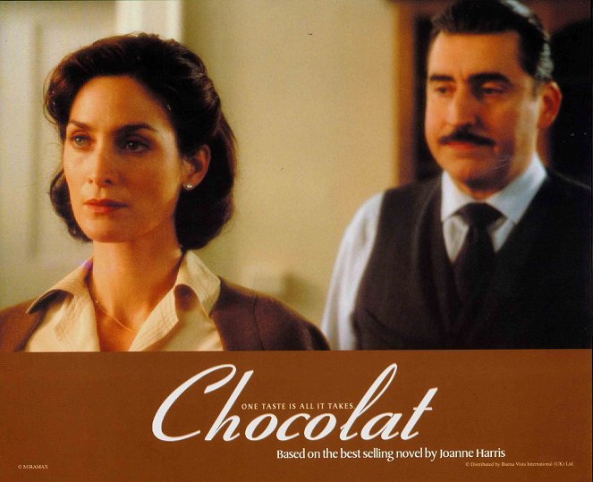 Chocolat - Lobbykaarten - Carrie-Anne Moss