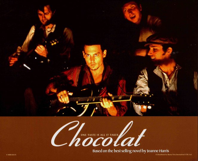 Chocolat - Ein kleiner Biss genügt - Lobbykarten - Johnny Depp