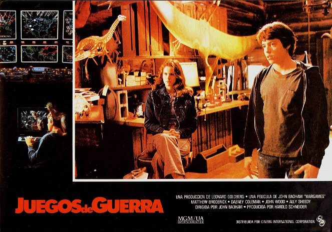 Juegos de guerra - Fotocromos - Ally Sheedy, Matthew Broderick