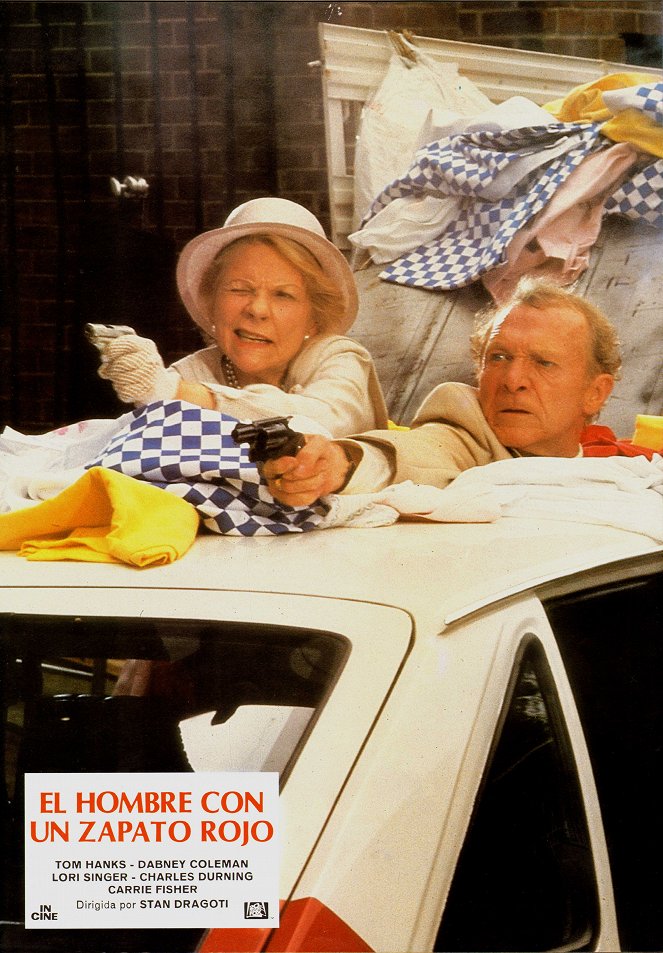 El hombre con un zapato rojo - Fotocromos