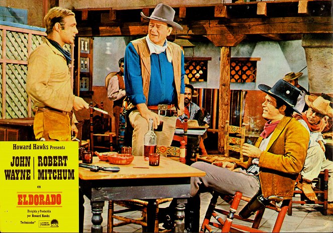 El Dorado - Cartes de lobby - James Caan, John Wayne, Christopher George
