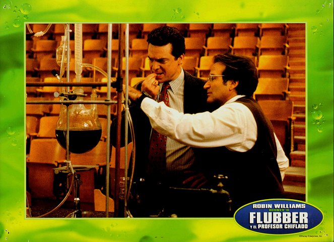 Flubber - A szórakozott professzor - Vitrinfotók - Christopher McDonald, Robin Williams