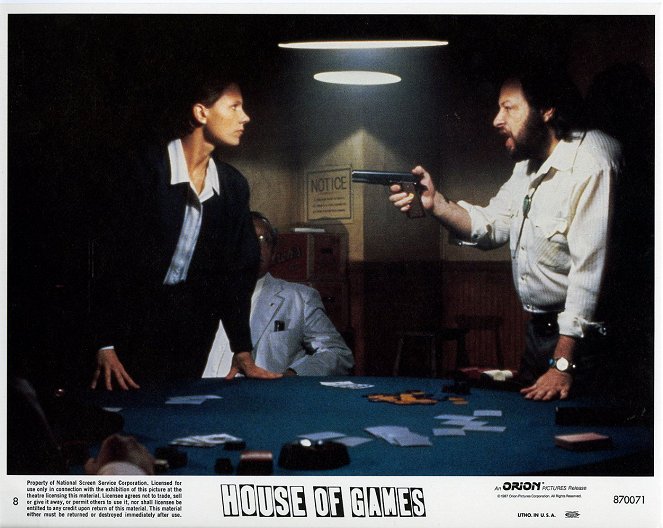Engrenages - Cartes de lobby - Lindsay Crouse, Ricky Jay
