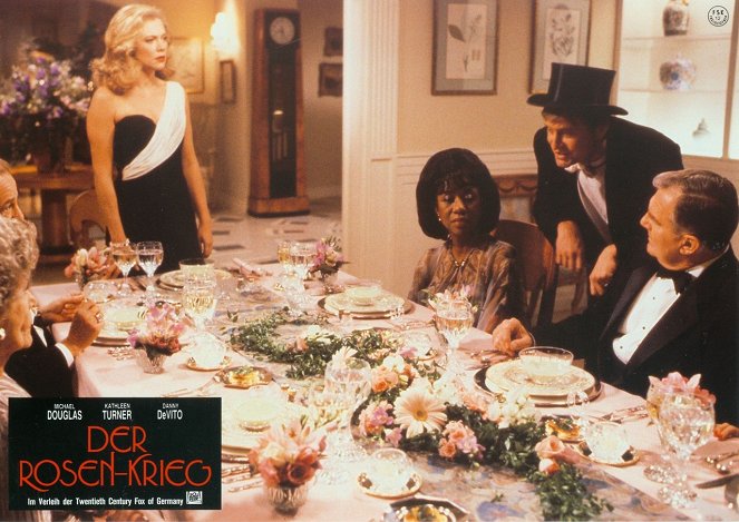 La Guerre des Rose - Cartes de lobby - Kathleen Turner, Michael Douglas