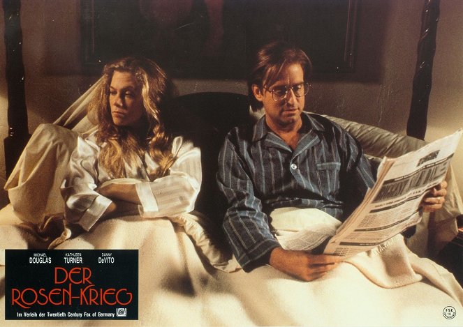 The War of the Roses - Lobby Cards - Kathleen Turner, Michael Douglas