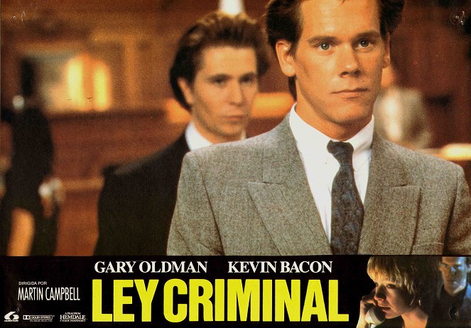 La Loi criminelle - Cartes de lobby - Gary Oldman, Kevin Bacon