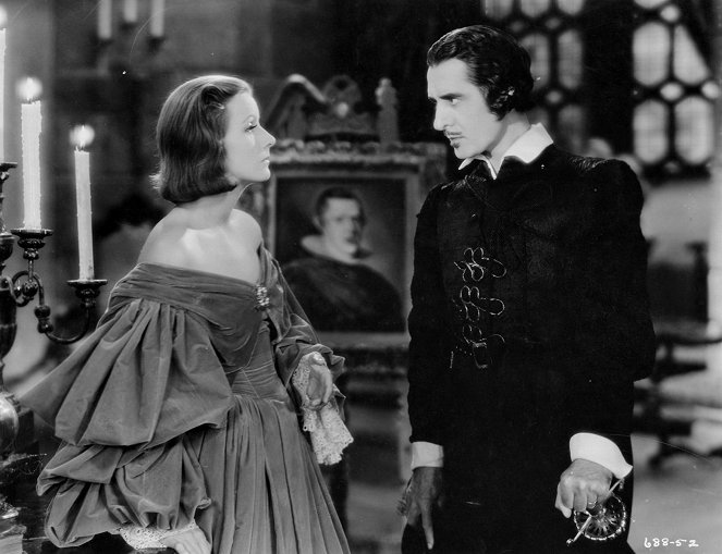 Königin Christine - Filmfotos - Greta Garbo, John Gilbert