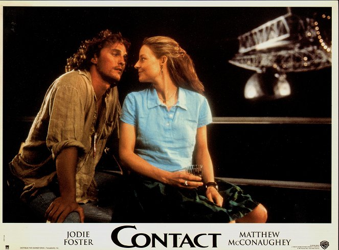 Ensimmäinen yhteys - Mainoskuvat - Matthew McConaughey, Jodie Foster