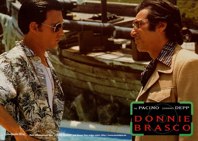 Donnie Brasco - Cartes de lobby - Johnny Depp, Al Pacino