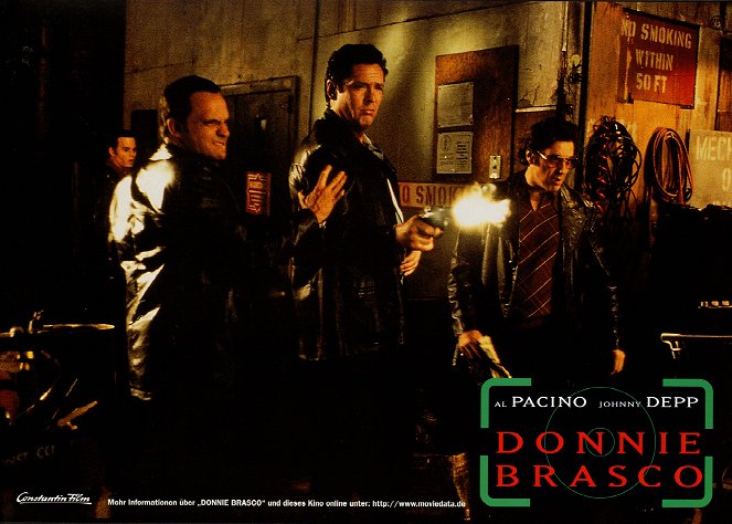 Donnie Brasco - Lobby karty - Johnny Depp, James Russo, Michael Madsen, Al Pacino