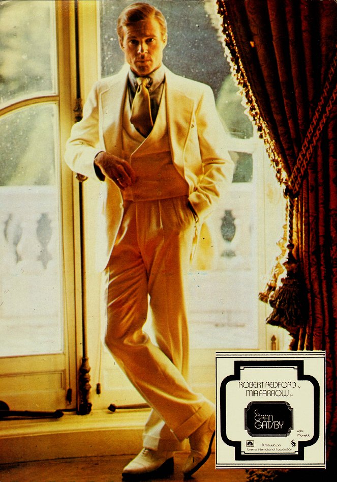 Wielki Gatsby - Lobby karty - Robert Redford