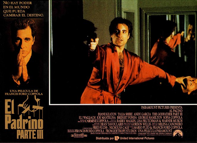 The Godfather: Part III - Lobbykaarten - Andy Garcia, Michael Bowen