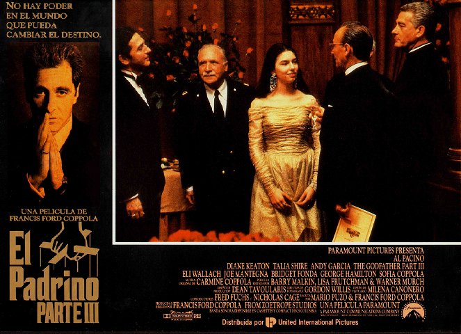 The Godfather: Part III - Lobby Cards - Sofia Coppola