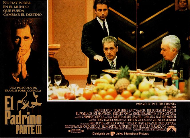 The Godfather: Part III - Lobby Cards - Andy Garcia, Al Pacino