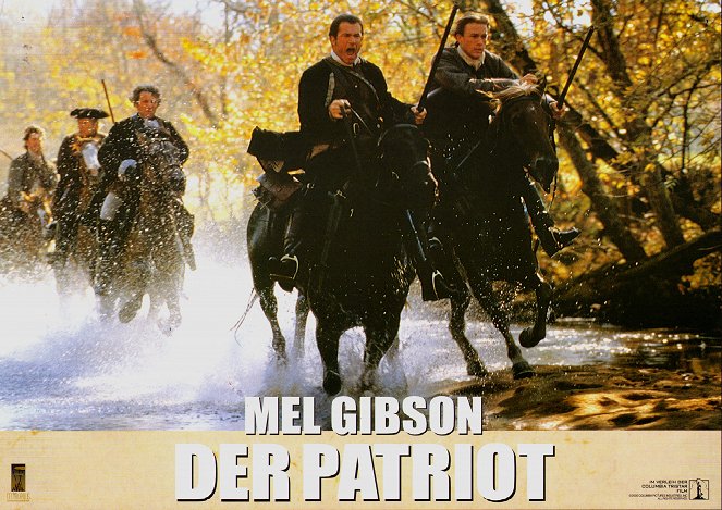 The Patriot - Lobbykaarten - Mel Gibson, Heath Ledger
