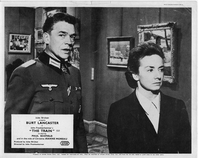 The Train - Lobby Cards - Paul Scofield, Suzanne Flon