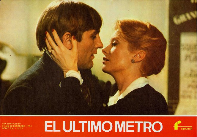 O Último Metro - Cartões lobby - Gérard Depardieu, Catherine Deneuve