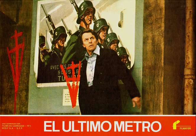 Die Letzte Metro - Lobbykarten - Heinz Bennent