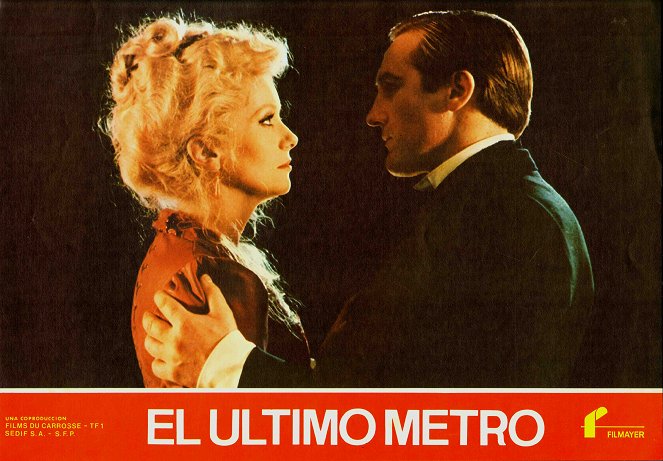 O Último Metro - Cartões lobby - Catherine Deneuve, Gérard Depardieu