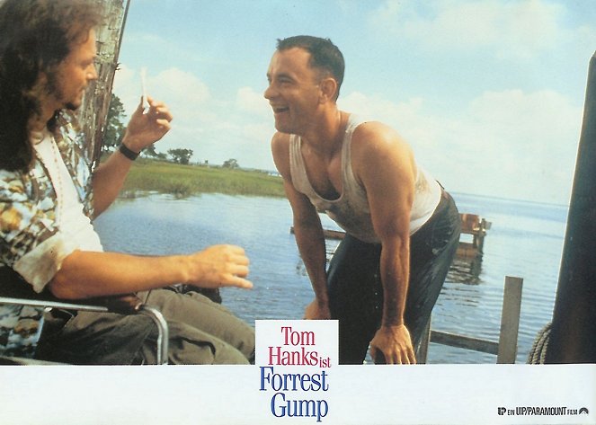 Forrest Gump - Lobbykarten - Gary Sinise, Tom Hanks
