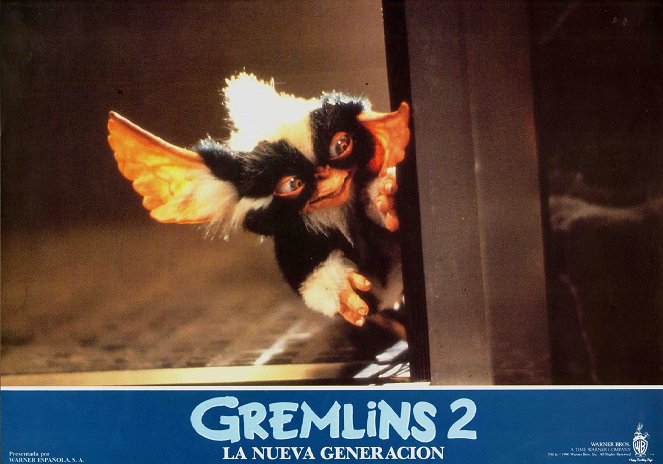 Gremlins 2: A Nova Geração - Cartões lobby