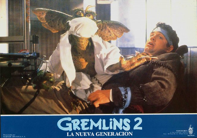 Gremlins 2, la nouvelle génération - Cartes de lobby - Zach Galligan