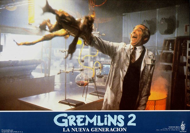 Gremlins 2: The New Batch - Lobby karty - Christopher Lee