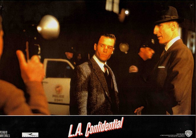 L.A. Confidencial - Cartões lobby - Guy Pearce, James Cromwell