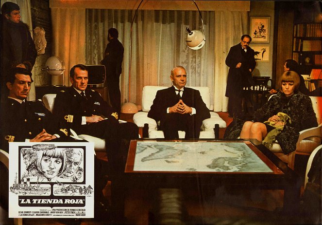 Červený stan - Fotosky - Hardy Krüger, Sean Connery, Claudia Cardinale